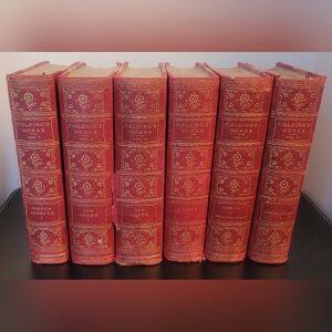 Fielding's Works Vol 1-6 St Edmunds Deluxe Numbered Edition 376/1000 Leather Cvr